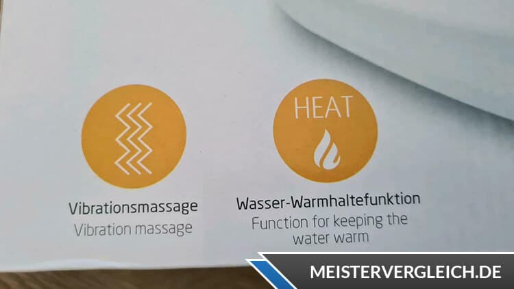 MEDISANA Fußsprudelbad FS 881 Funktionen