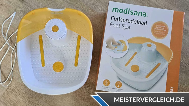 MEDISANA Fußsprudelbad FS 881 Test