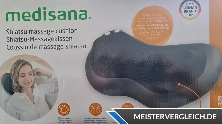 MEDISANA Shiatsu-Massagekissen MC 32-L Verpackung
