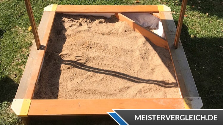 PLAYTIVE Holzsandkasten Form