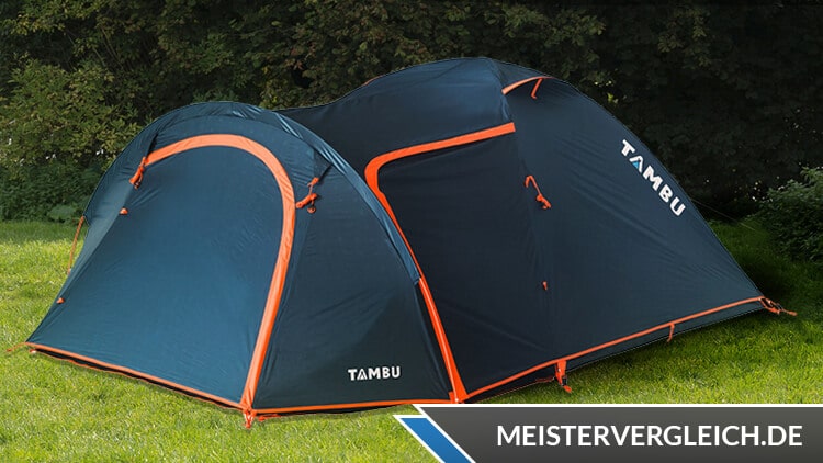 TAMBU BASELINE 4-Personen-Kuppelzelt AKASA Test