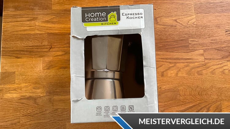 HOME CREATION Espressokocher Test