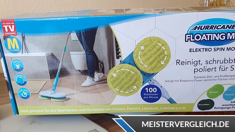 MEDIASHOP Hurricane Floating Mop Verpackung