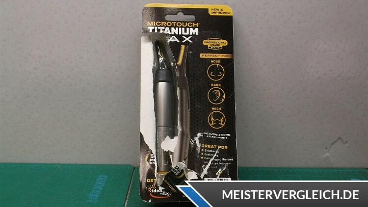 MICROTOUCH Haarentferner Titanium Max