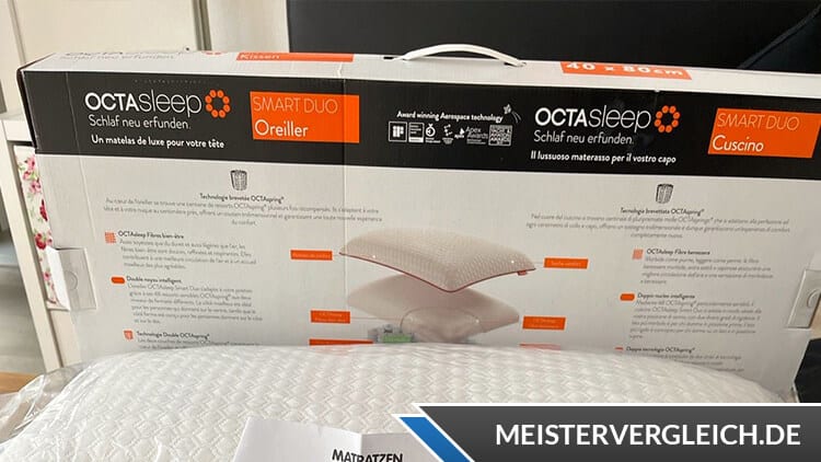 OCTASLEEP OCTAsleep Smart-Kissen Verpackung