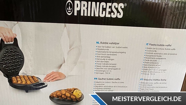 princess bubble waffle maker