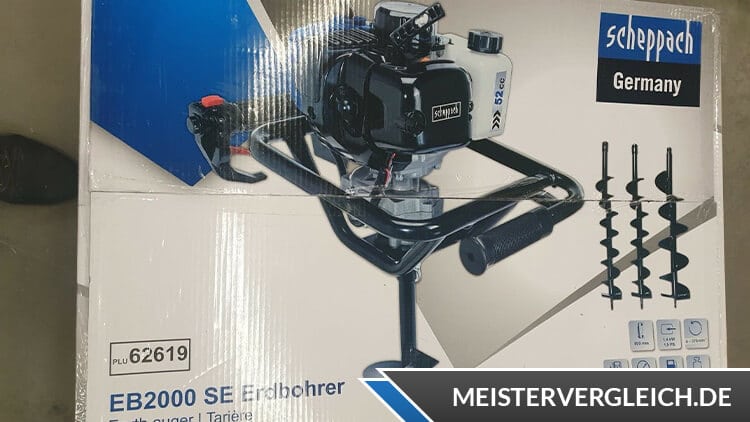 SCHEPPACH Erdbohrer EB2000 Test