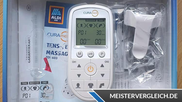CURAMED TENS-EMS-Massagegerät Test