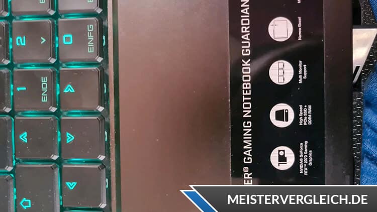 MEDION ERAZER Core Gaming Notebook Scout E10 Qualität