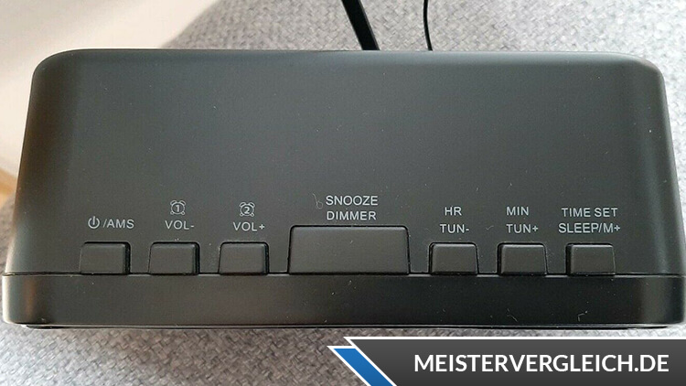 BLAUPUNKT Radiowecker CLR 120 Bedienelemente