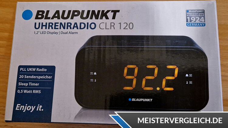BLAUPUNKT Radiowecker CLR 120 Verpackung