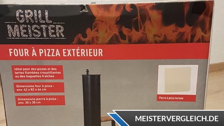 GRILLMEISTER Tragbarer Outdoor-Pizzaofen Verpackung