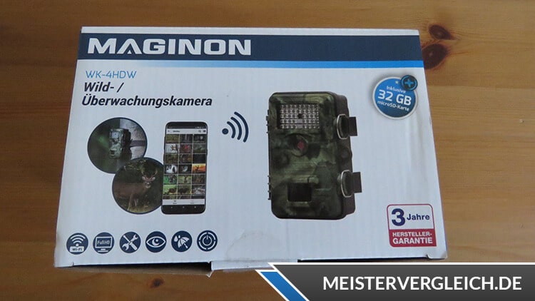 MAGINON Wild--Überwachungskamera WK-4HDW Verpackung
