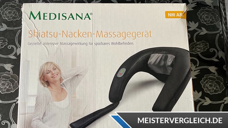 MEDISANA Shiatsu-Nackenmassagegerät NM A81 Verpackung