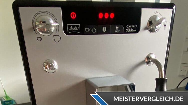 MELITTA Kaffeevollautomat Caffeo Solo & Milk Bedienelemente