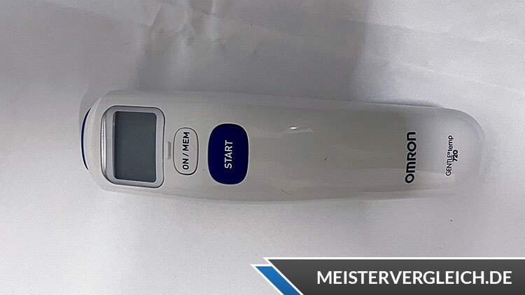 Omron Kontaktloses Fieberthermometer TEMP720 Test