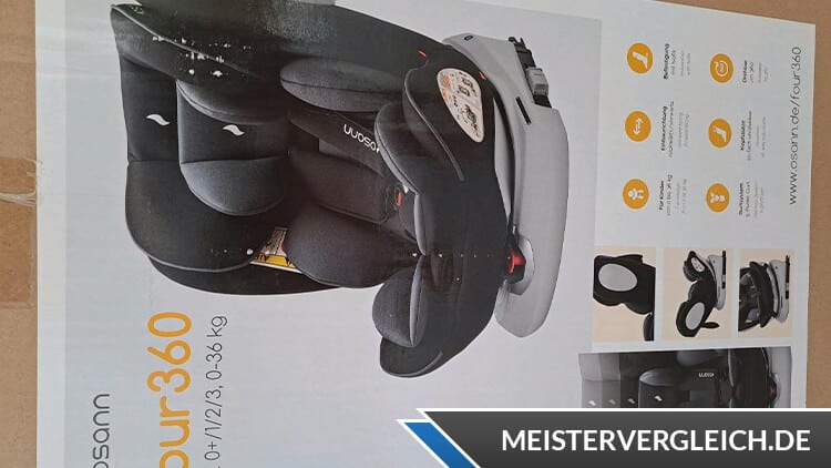 Osann Kinderautositz Four 360 Verpackung