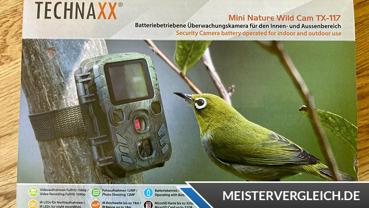 TECHNAXX Mini-Wildtierkamera Verpackung