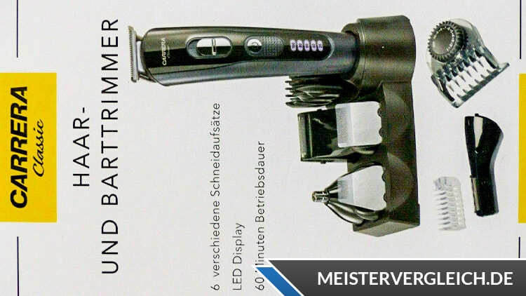 CARRERA Haar- und Barttrimmer 2163903 Test