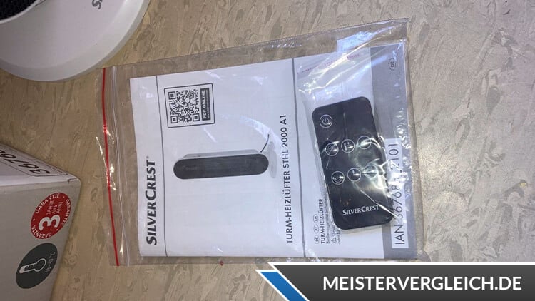 SILVERCREST Keramik-Turmheizlüfter STHL 2000 B2 Bedienungsanleitung