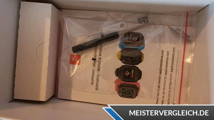 Xplora Kidswatch XGO2 + Lieferumfang