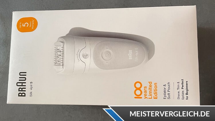 BRAUN Epilierer Limited Edition Silk-épil 5 Test