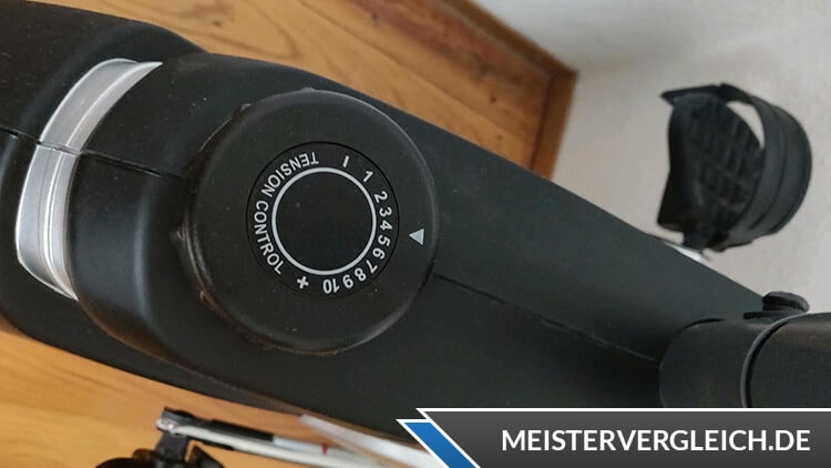 Christopeit Sport Sitz-Heimtrainer RS 100 Einstellungen