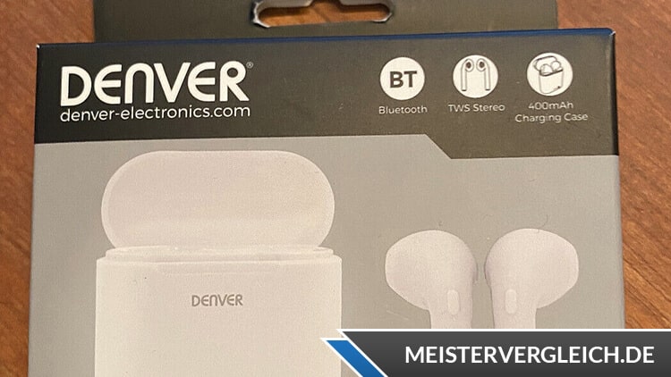 DENVER Bluetooth-In-Ear-Kopfhörer TWE-36MK3 Verpackung