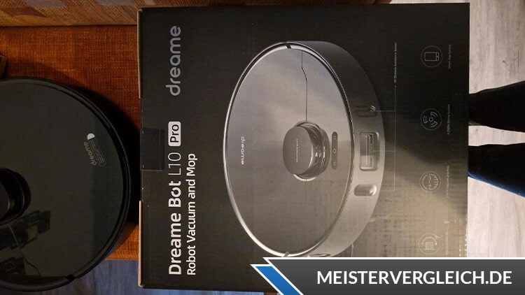 DREAME Saugroboter mit Wischfunktion L10pro Verpackung