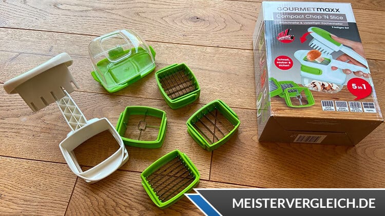 GOURMETMAXX Küchenhelfer Compact Chop 'N Slice Test
