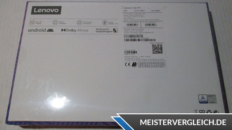 Lenovo Tab P11 ZA7R0180SE Verpackung