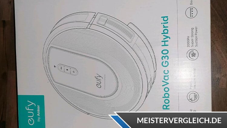 Eufy Hybrid Saugroboter RoboVac G30 Verpackung