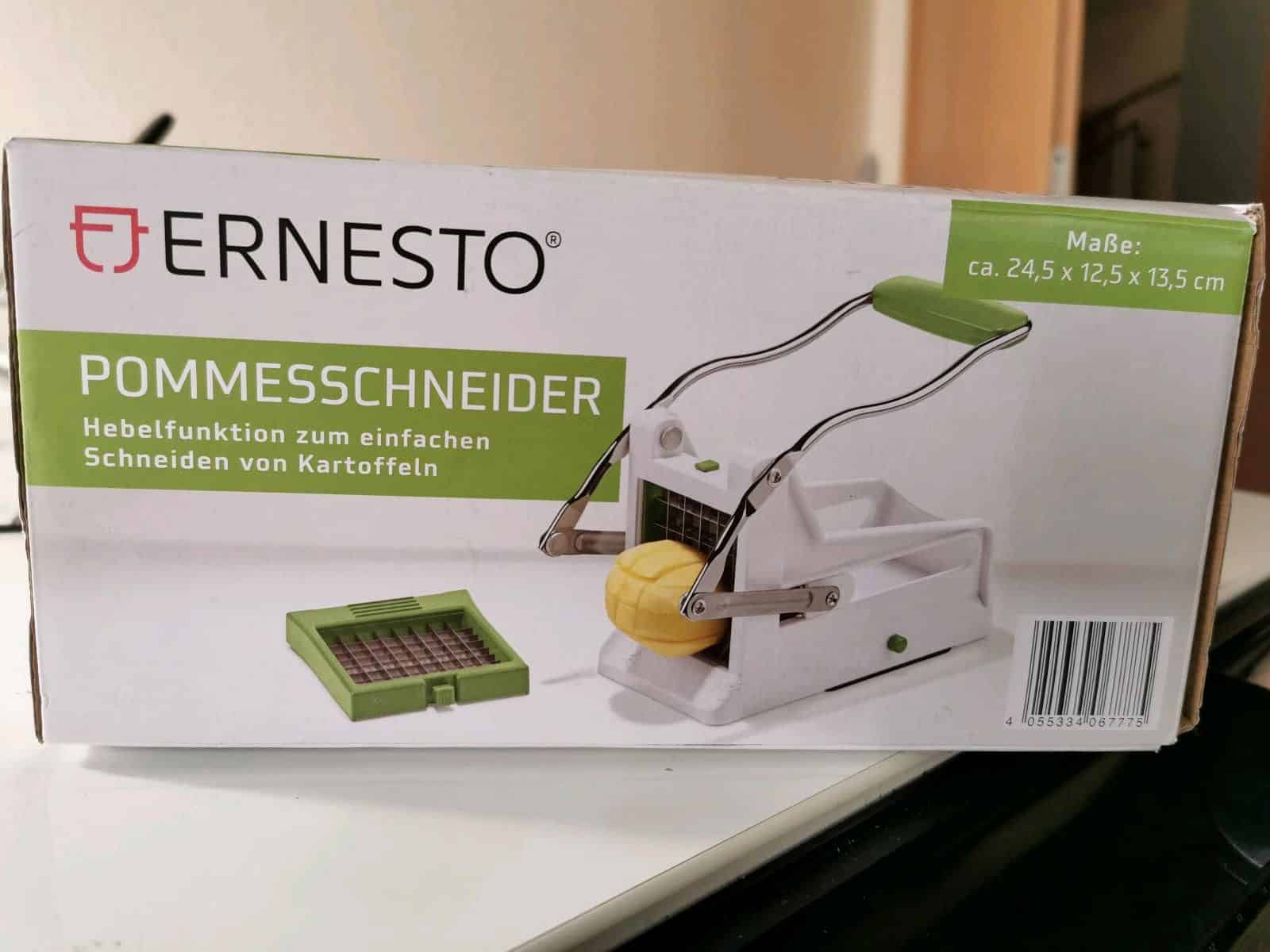 ERNESTO Pommesschneider Test