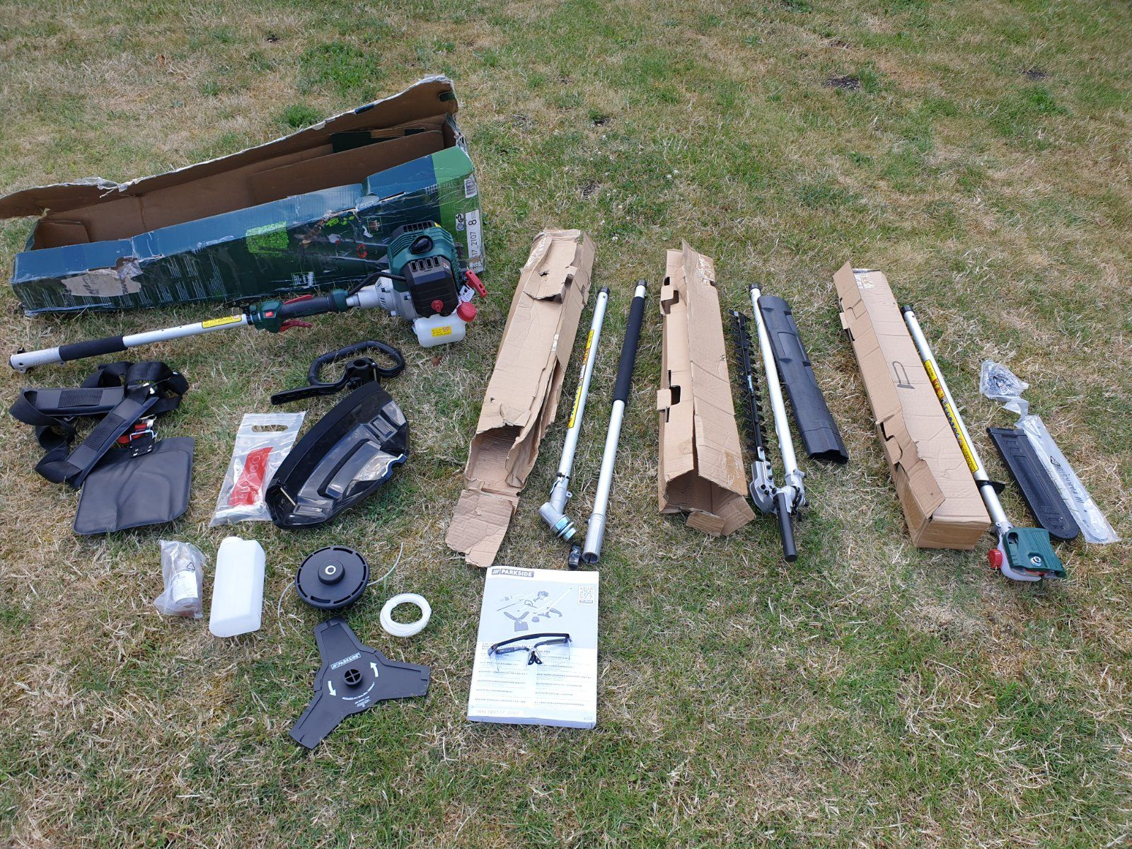 PARKSIDE 4 in 1 Benzin Kombigerät PBK 4 B3 Test
