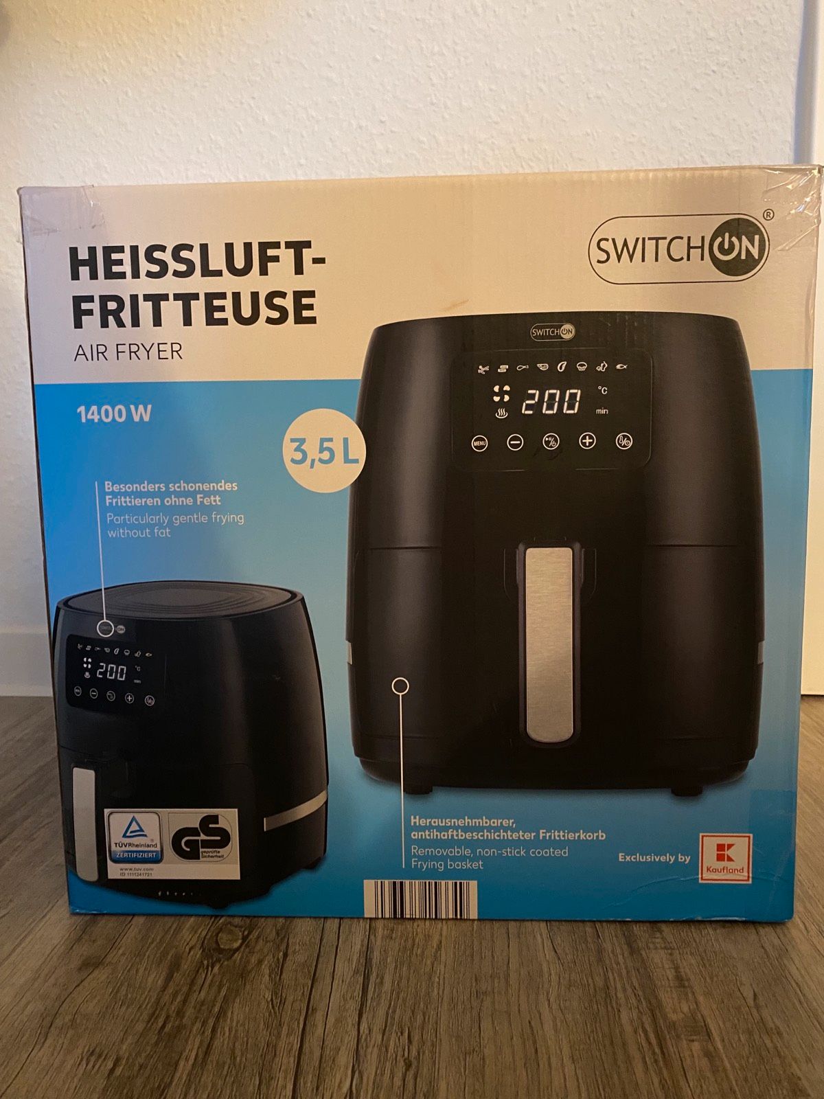 SWITCH ON Heißluftfritteuse DF-H0201 Test