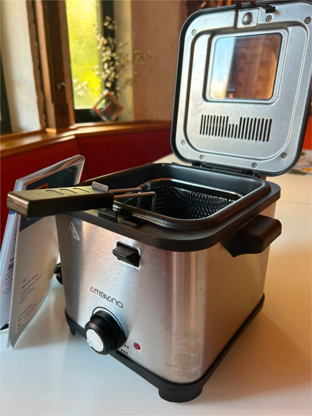 AMBIANO MiniFritteuse MDF1 Test und Bewertung Erfahrungen