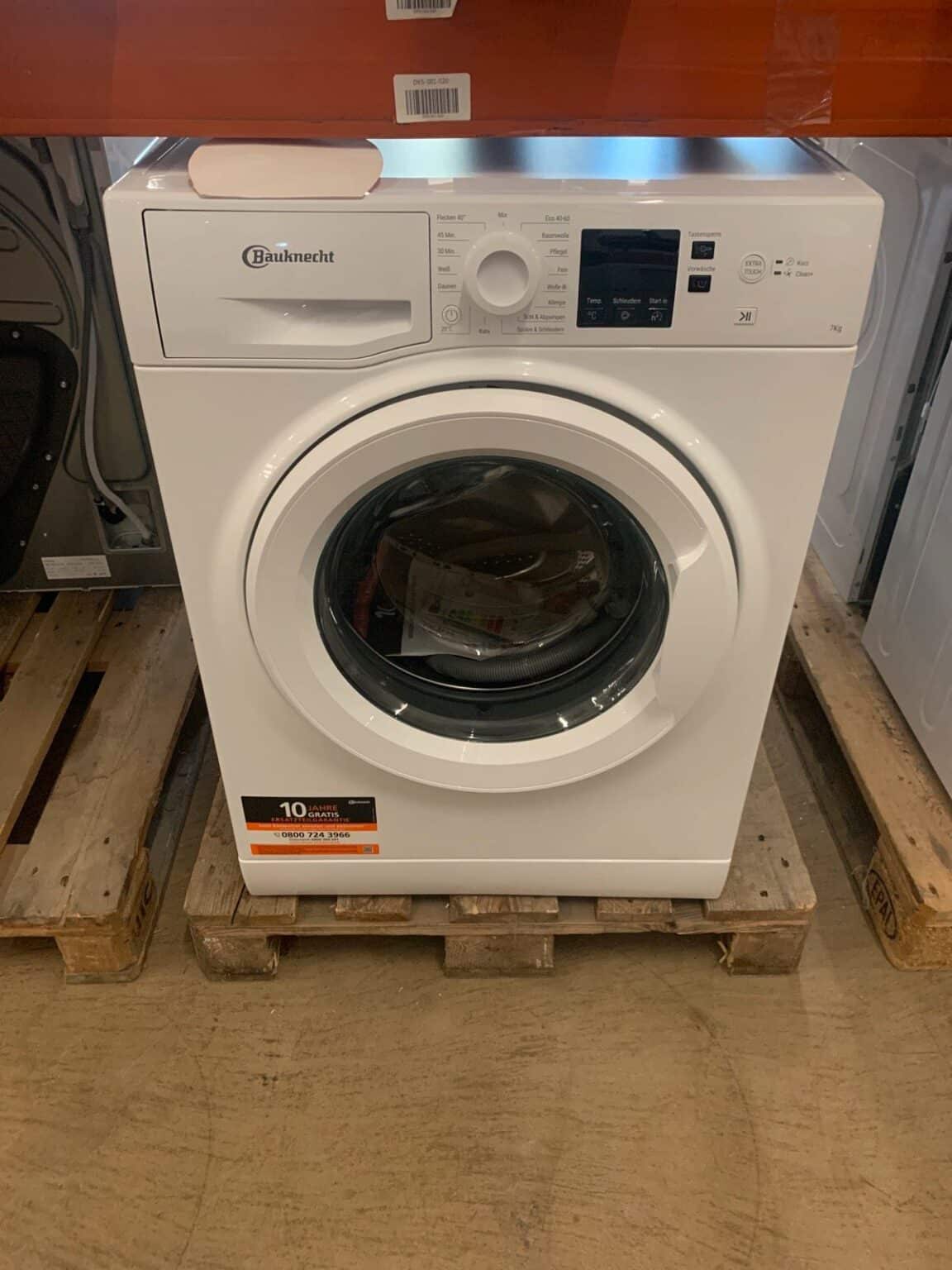 Bauknecht BW719B Waschmaschine Test und Bewertung - Erfahrungen