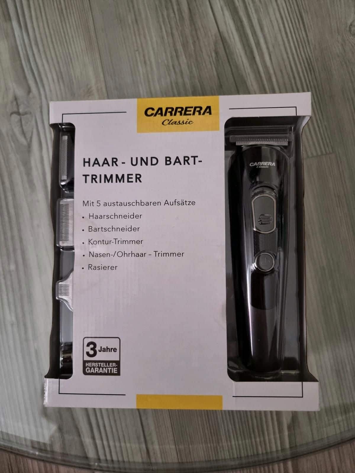 CARRERA Haar- und Barttrimmer 6-in-1 23163903 Test
