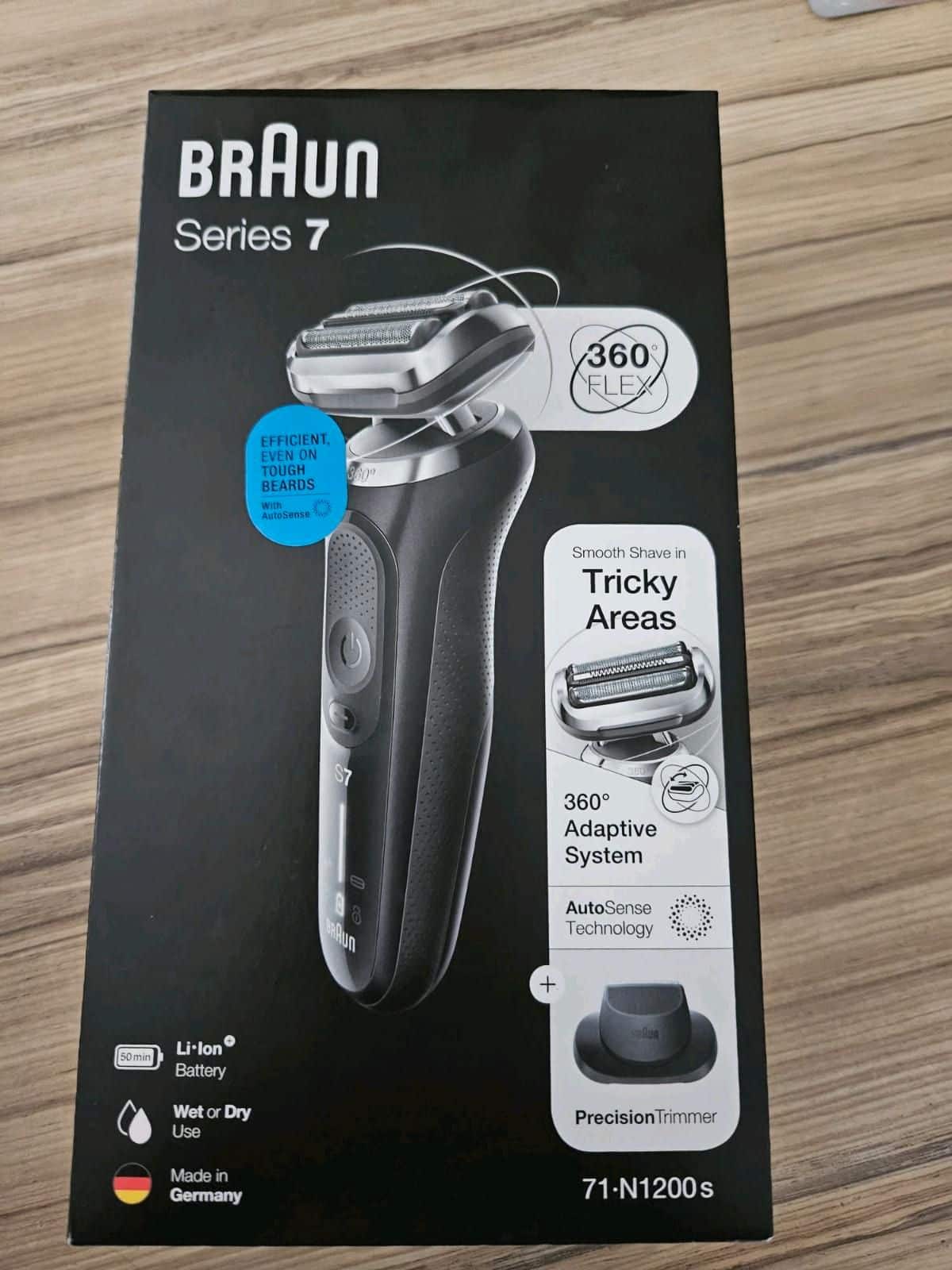 Spannende Braun Series 7 Test Bilder