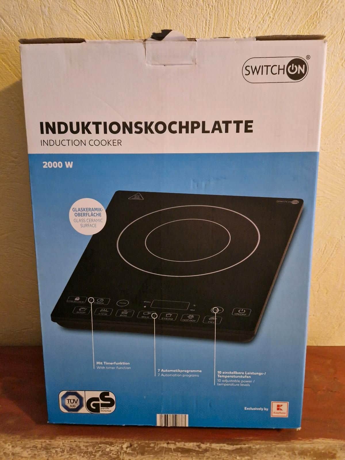 SWITCH ON Induktionskochplatte SOIKP 2200 B1 Test