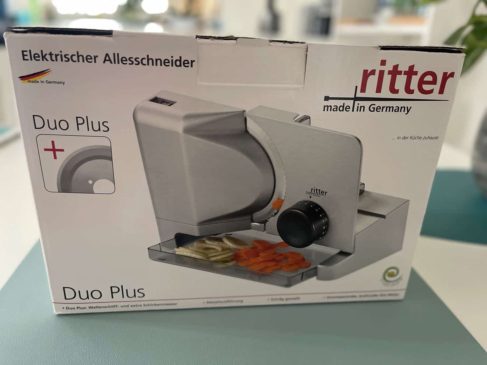 Ritter E16 Duo Plus Allesschneider Test