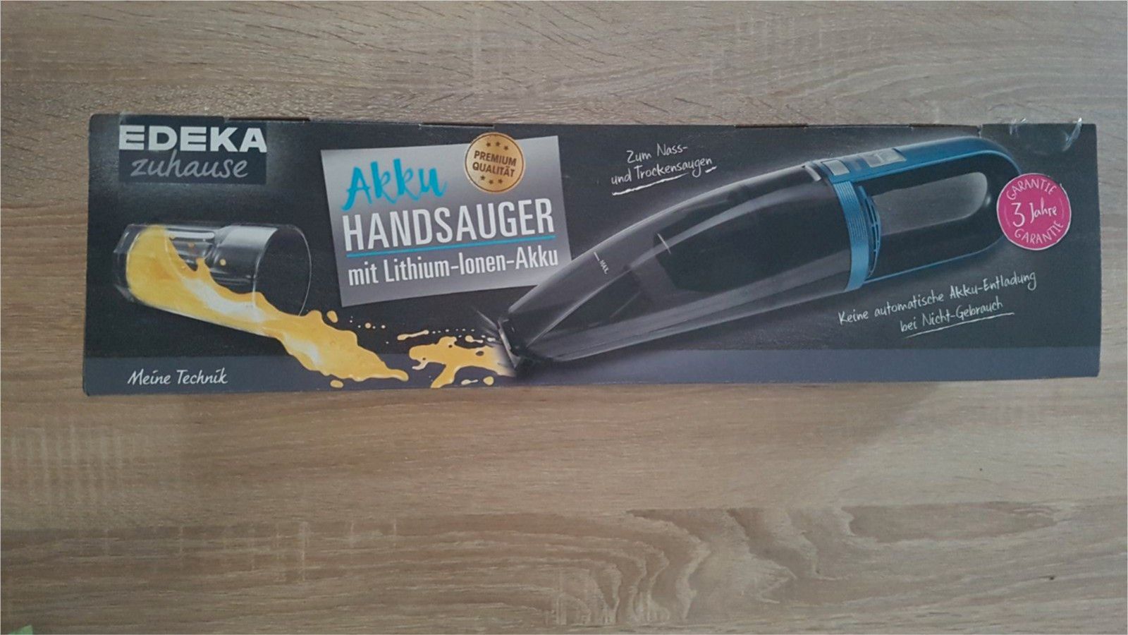 Edeka zuhause Y8325EL Akku-Handstaubsauger