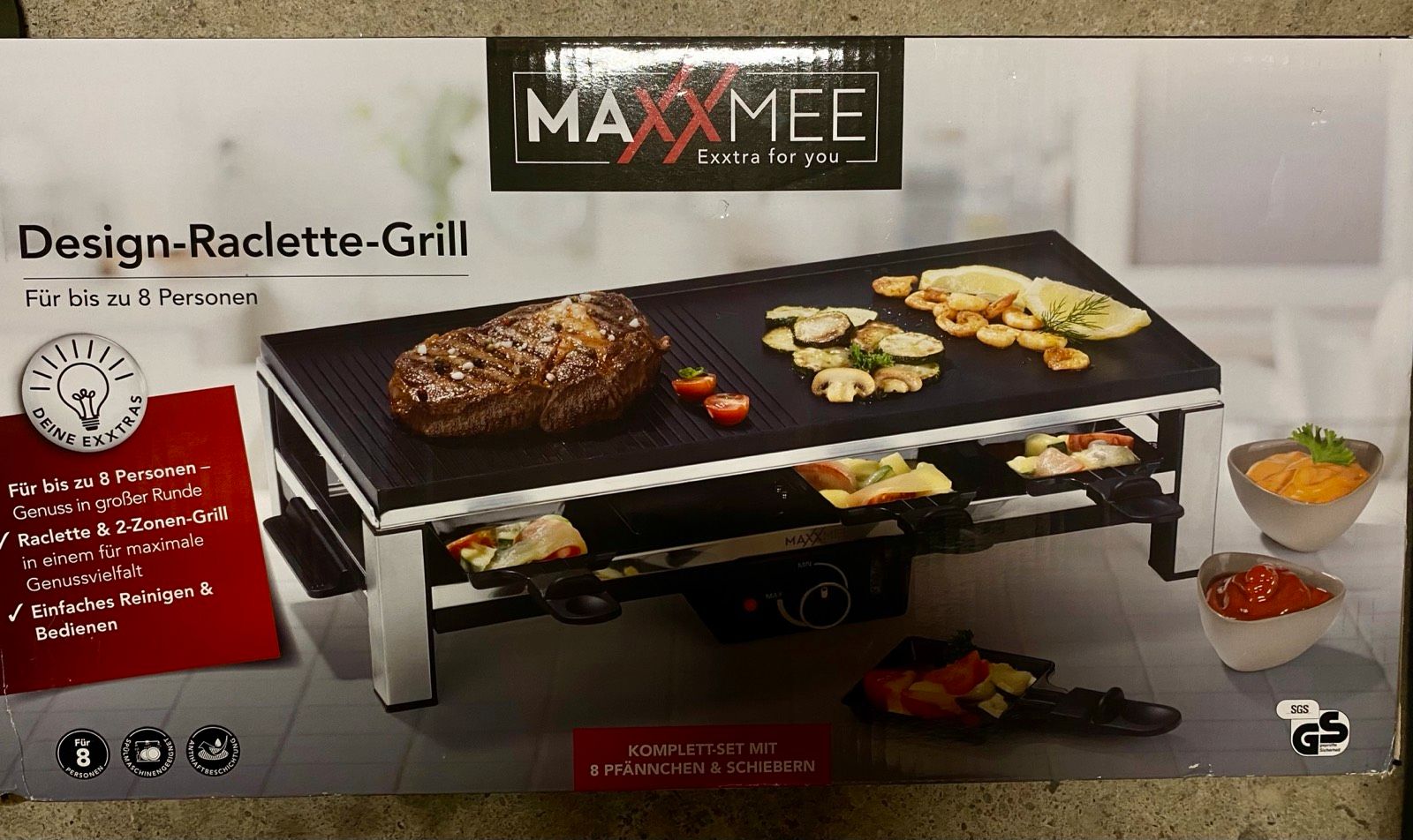 Maxxmee Raclette-Grill 9888