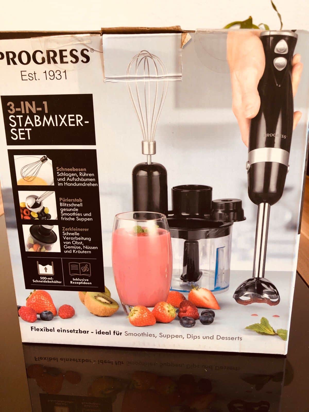 Progress Stabmixer-Set Test