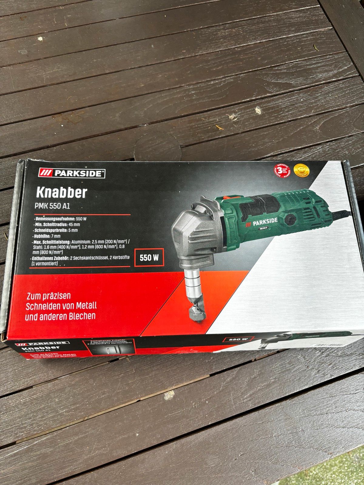 PARKSIDE® Knabber »PMK 550 B1«