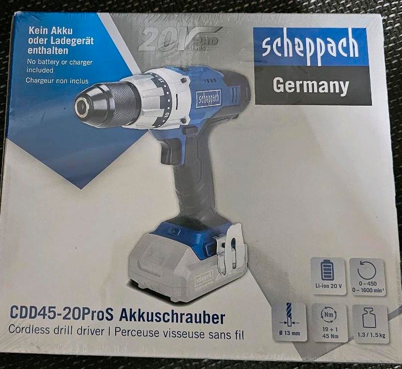 SCHEPPACH Akku-Schlagschrauber C-ID180-X